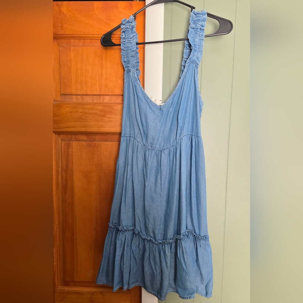 Blu Pepper Chambray Sun Drrss